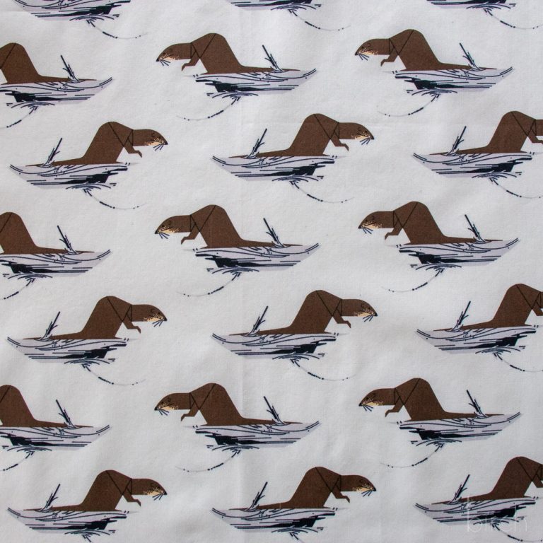 Tree Otter, Charley Harper Coastal Vol. 2 for Birch Organic Fabrics