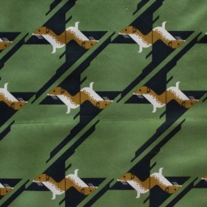 Charley Harper Alpine Northwest Western Weasels