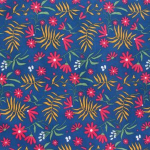 Kate Capone for Birch Organic, Wild Fronds, Fronds and Flowers Meadow