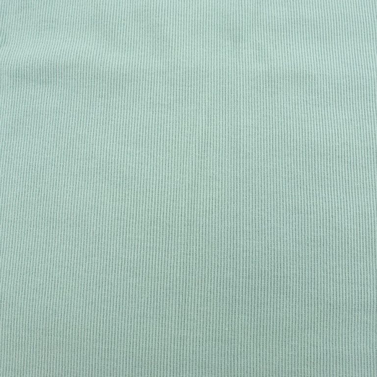 Solid mineral ribbed knit